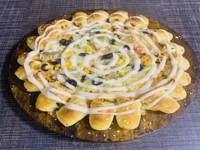 Crown crust pizza